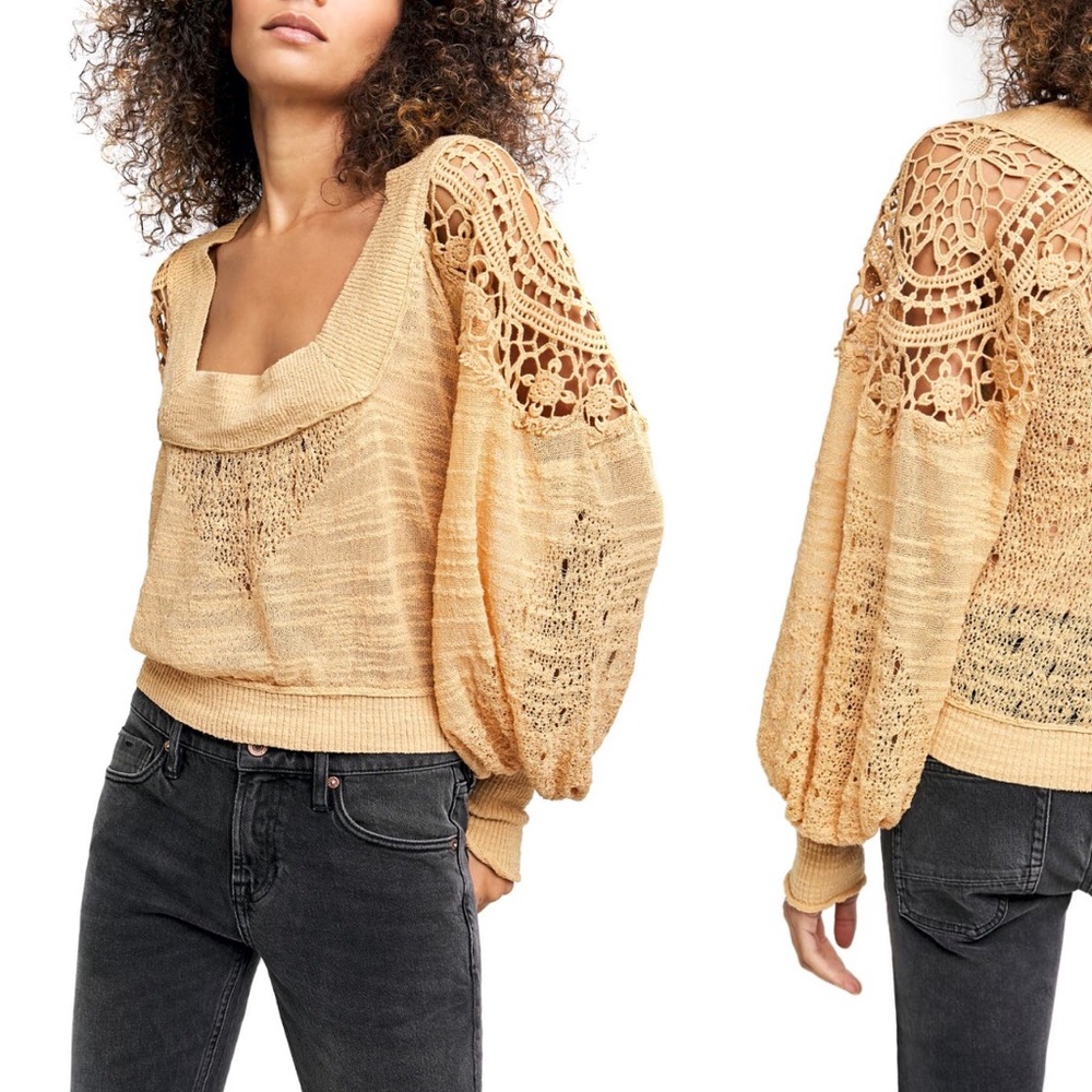 FREE PEOPLE Before You Go Blended Sweater